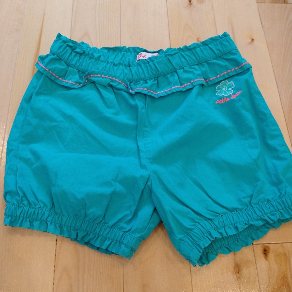 3/20$ 24m DPAM blue shorts French